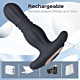 Agas - Thrusting Butt Plug with Remote Control