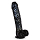 Ezra - Black Dildo with Suction Cup 7 Inch