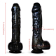 Ezra - Black Dildo with Suction Cup 7 Inch