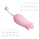 Dora - Rose Toy Clit Vibrator & Tongue Licker