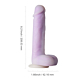 Phantom - 6 Inch Thrusting & Vibrating Silicone Dildo