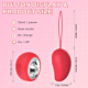 Scarlet  Wearable Remote Control Egg Vibrator