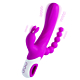 Violet Sonata - Triple Rabbit Vibrator with Anal Beads