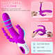 Violet Sonata - Triple Rabbit Vibrator with Anal Beads