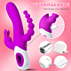 Violet Sonata - Triple Rabbit Vibrator with Anal Beads