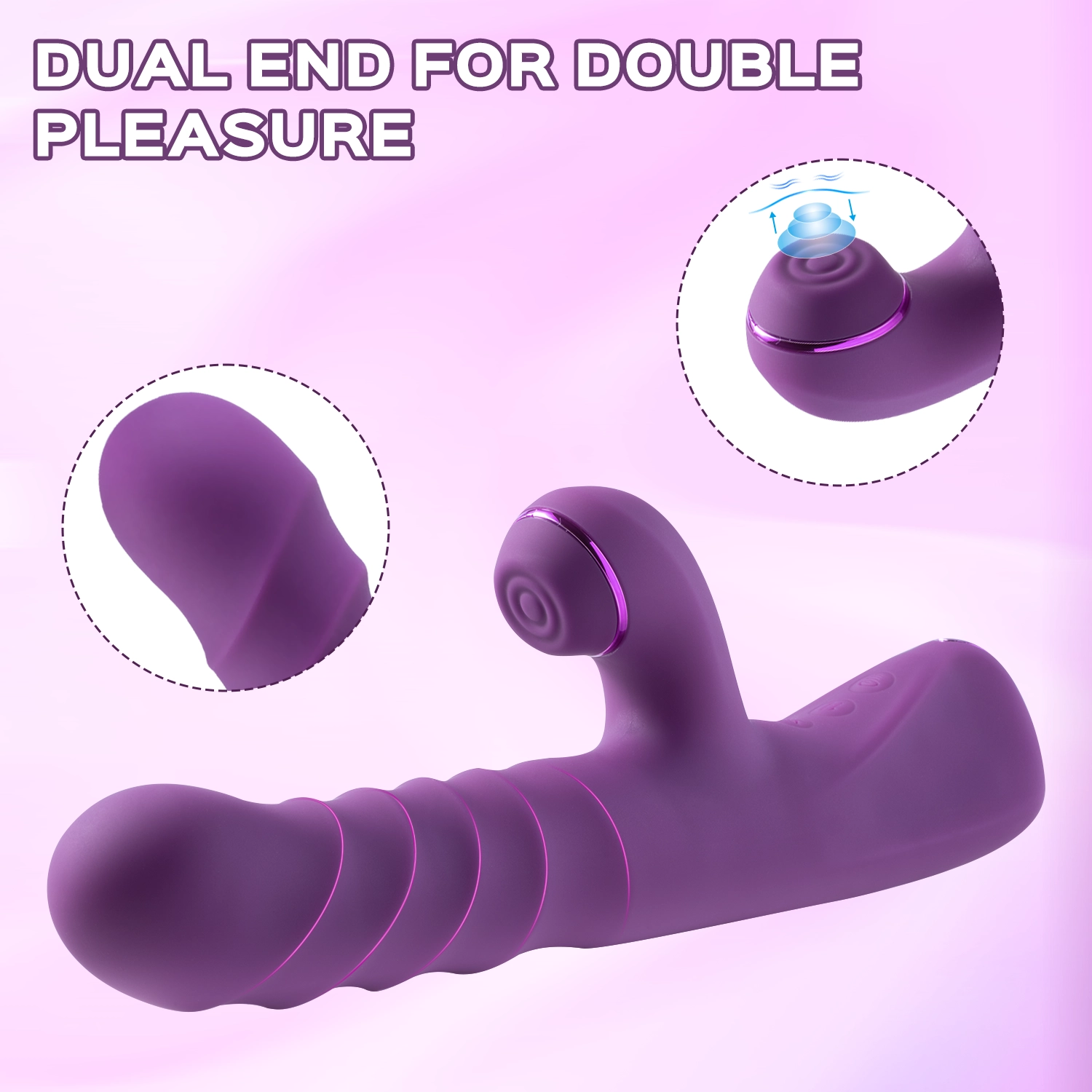 Elise - Clitoral Poking Stimulator Thrusting G-spot Vibrator