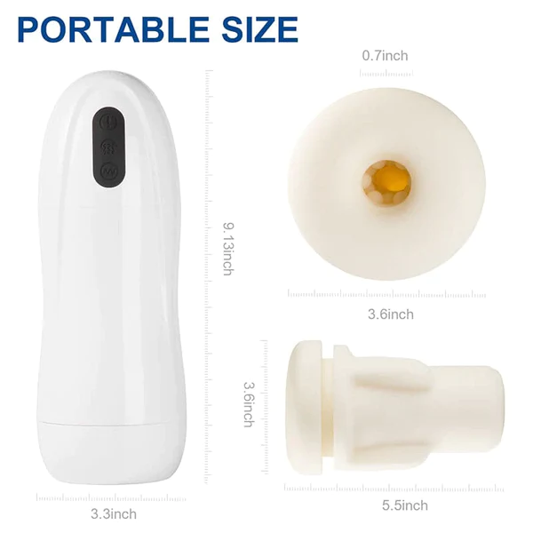 Juntame™ Finn Suction Vibration Masturbator